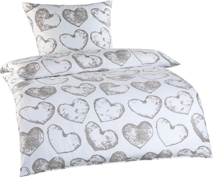 Actual product image HTI-Living Microfibre bed linen 135 x 200 2-piece (Bedding set, 135 x 200 cm)