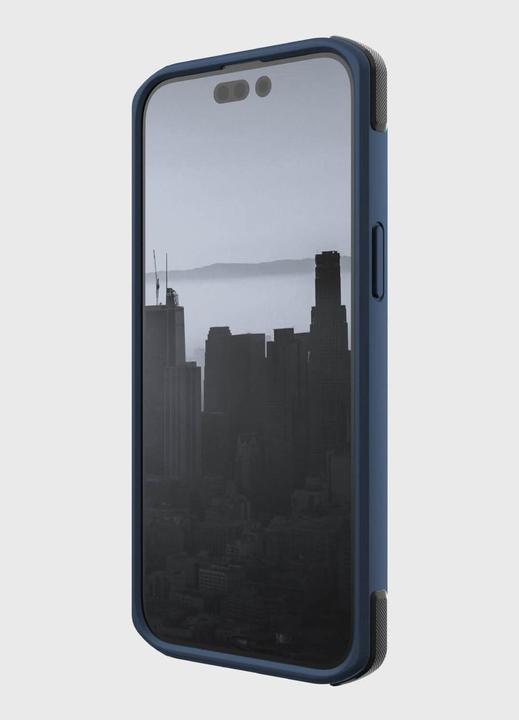 Produktbild X-Doria Raptic Secure Case für iPhone 14 Pro Max mit gepanzerter blauer MagSafe-Hülle (Apple iPhone 14 Pro Max)