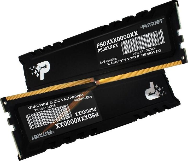 Image du produit Patriot Premium Black DDR5 2x8GB 5600MHz (2 x 8GB, 5600 MHz, RAM DDR5, DIMM)