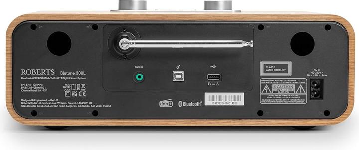 Actual product image Roberts Blutune 300LE (DAB, DAB+, FM, Bluetooth)