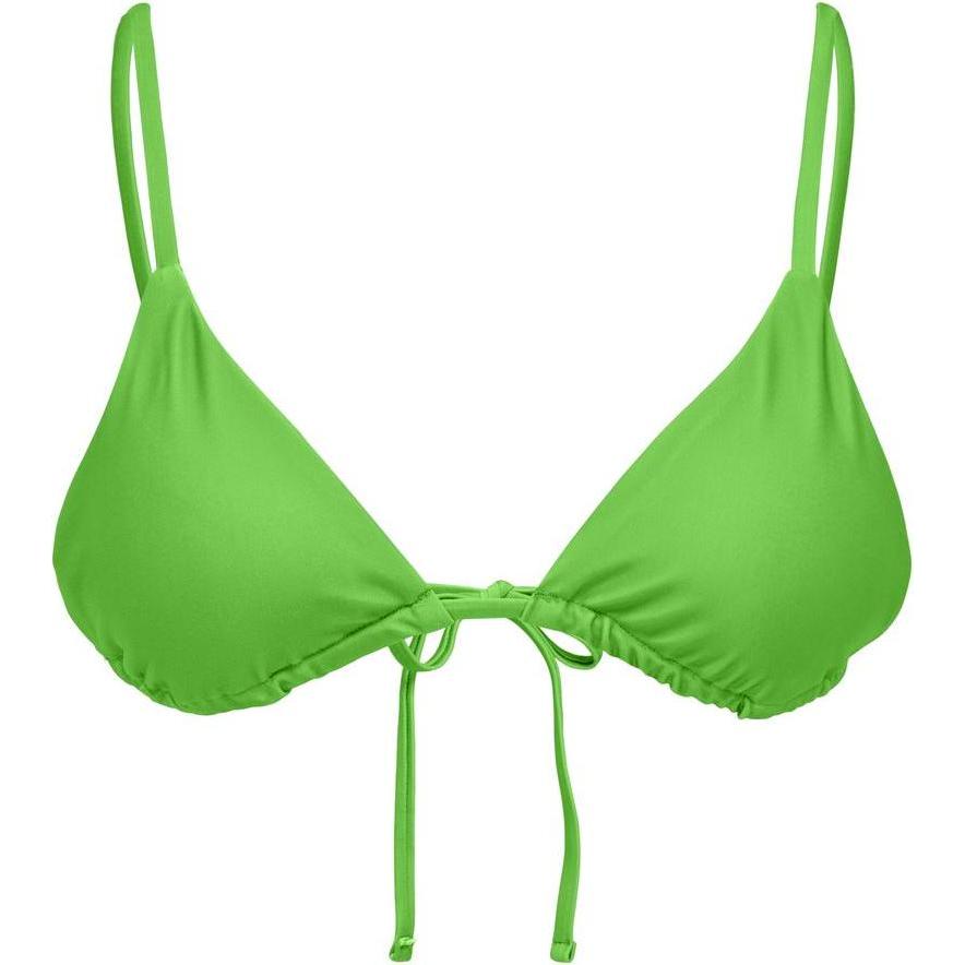 Only, Damen, Bikini, Onlcarrie Triangle Tie Bikini Top, Grün, (S)