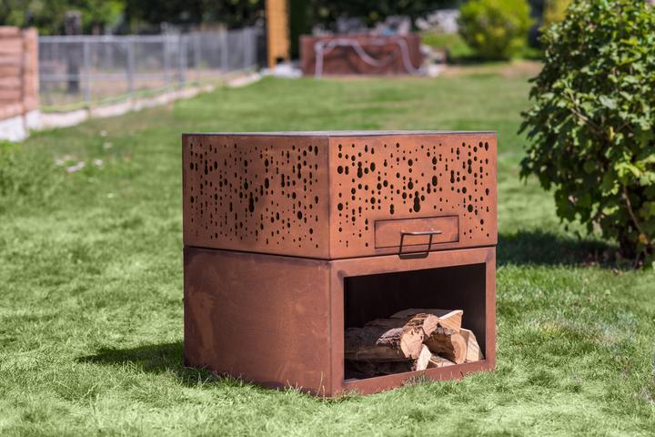 Produktbild Eldur Garden Fire Pro Cube (70 cm)