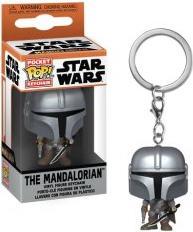 Actual product image Funko Star Wars: The Mandalorian POP! vinyl keyring 4 cm The Mandalorian Display (12)