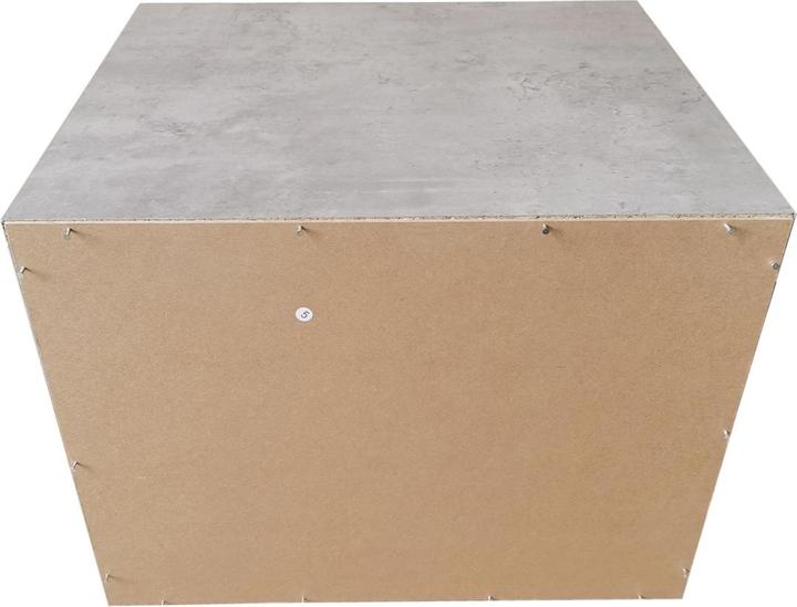 Produktbild HTI-Living Nachtschrank Beton Weiss mit 2 Schubladen Nina (45 x 38 x 38 cm)