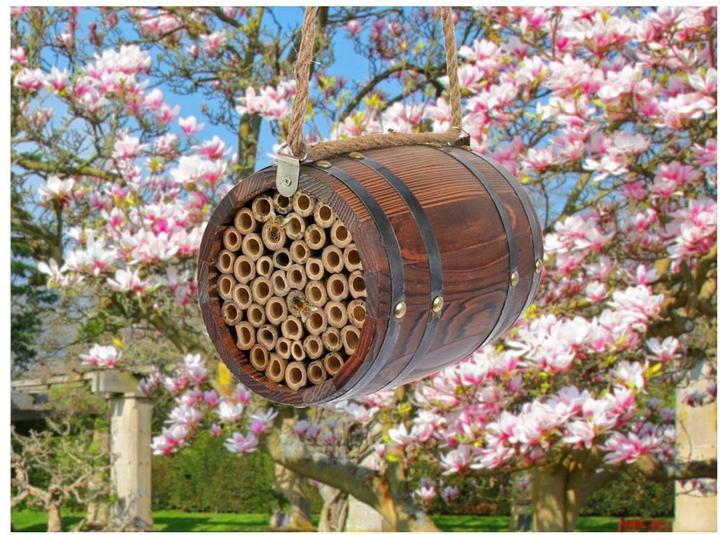 Actual product image Wildlife World Wild bee hotel Beehive 13 x 13 x 18 cm (Wild bees)