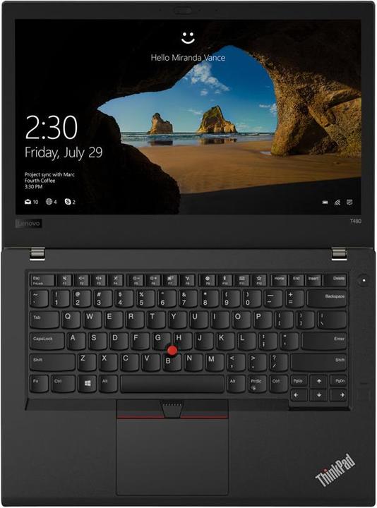 Produktbild Lenovo ThinkPad T480 (14", 256 GB, 8 GB, CH, Intel Core i5-8250U)