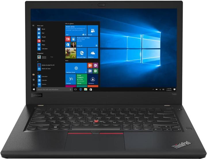 Produktbild Lenovo ThinkPad T480 (14", 256 GB, 8 GB, CH, Intel Core i5-8250U)