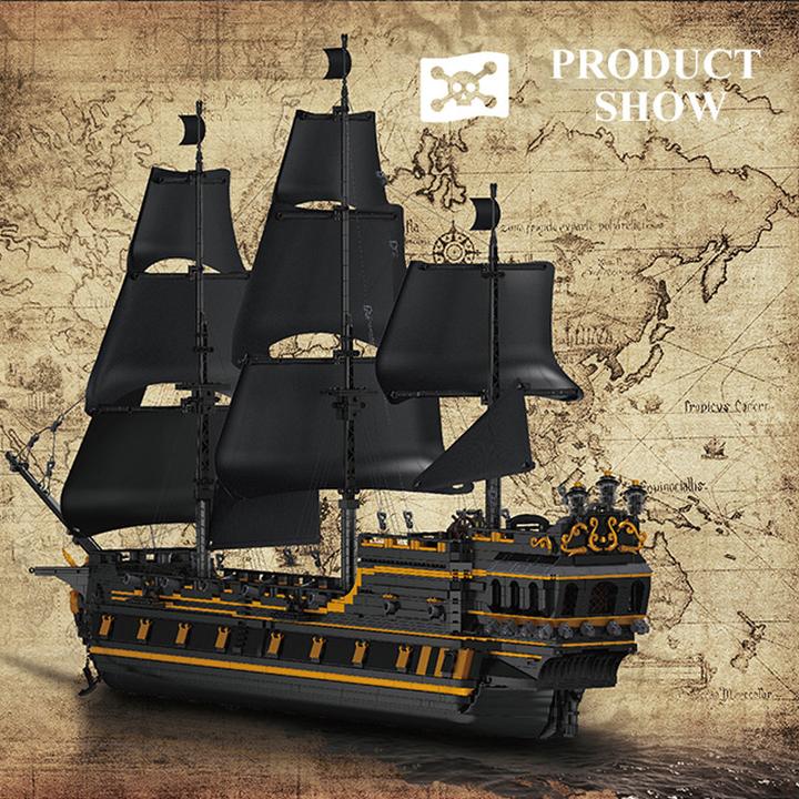 Image du produit Mould King 13186 - Black Pearl 2
