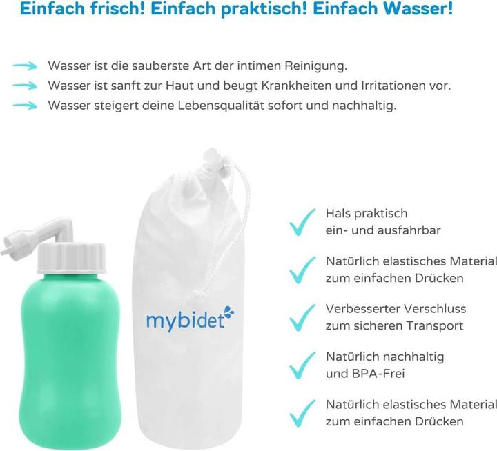 Immagine prodotto Mybidet Butt Shower, Doccia intima (300 ml, Doccia intima)