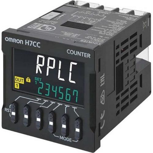 Omron Multifunktionszähler LCD 6 Stellen 10kHz 48VDC (H7CCAUD)