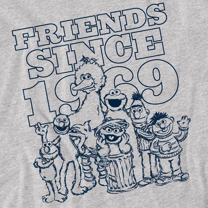 Produktbild Friends Since 1969 TShirt meliert (S)
