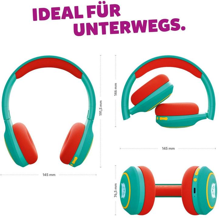 Immagine prodotto Tigermedia Cuffie Tigerbuddies (Tedesco, Francese, Italiano, Inglese)