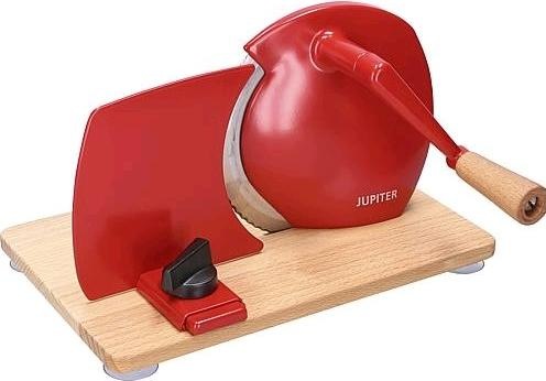 Actual product image Jupiter Hand universal slicer with wooden plate
