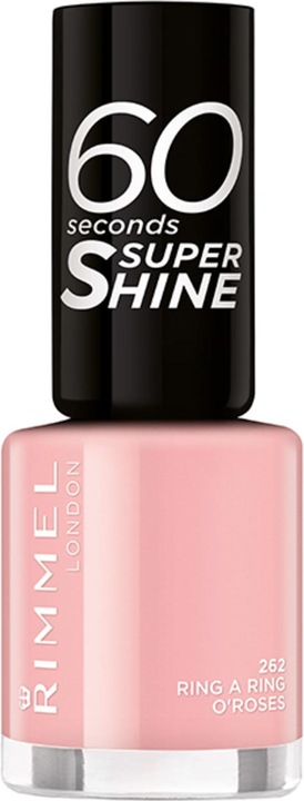 Rimmel London 60 Seconds Super Shine (262 Ring A Ring O'Roses, Colour paint)