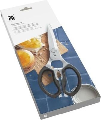 Produktbild WMF Küchenschere Haushaltsschere Allzweckschere 23cm Sägeschliff Softgriff (23 cm)