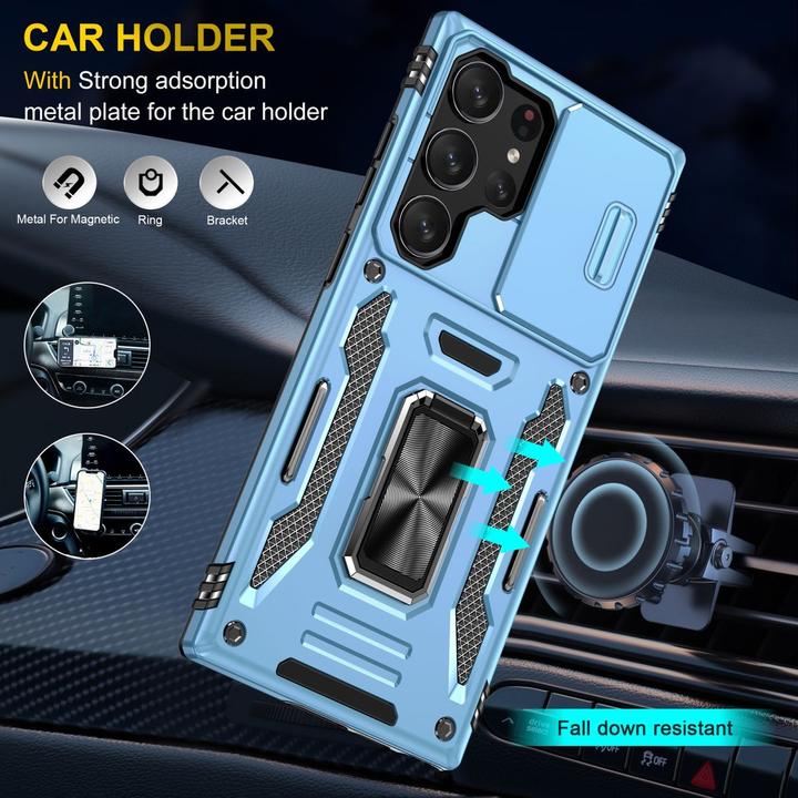 Produktbild Amazon Hülle für Samsung Galaxy S24 Ultra 5G Schutz Handy Case Cover Kamera Etui Bumper (Samsung Galaxy S24 Ultra)