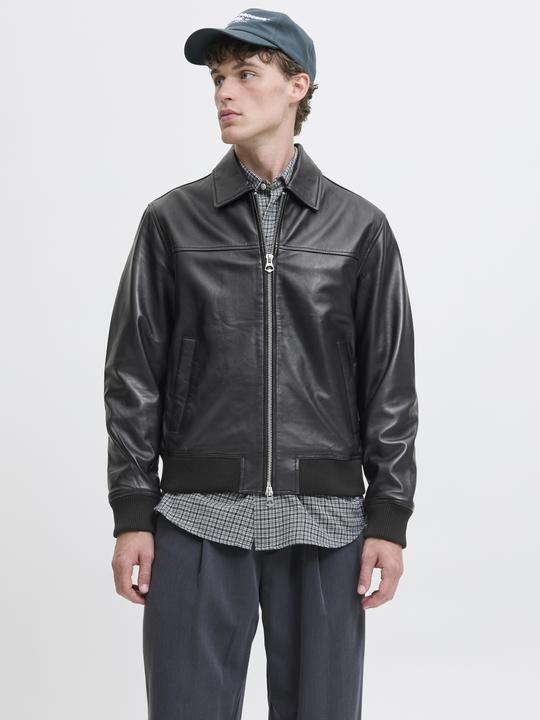 Produktbild Jack & Jones Jorleather Bomber Jacket Styd Aw25 (XL)