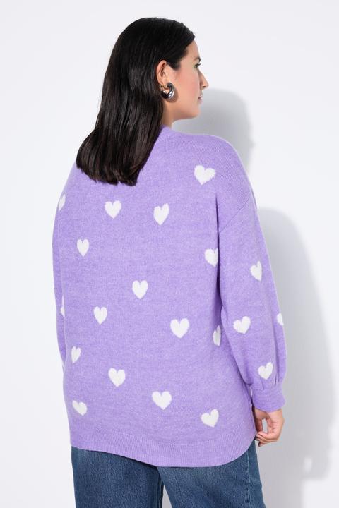 Produktbild Studio Untold Pullover, Oversize Shape, Hearts (46, 48)