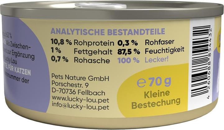 Actual product image Lucky Lou Cat wet food (Adult, 1 pcs., 94 g)