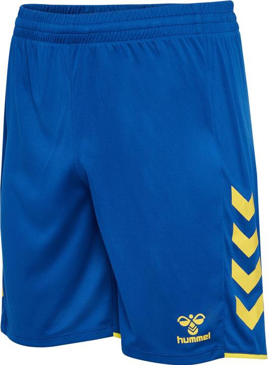 Blazing Yellow, True Blue