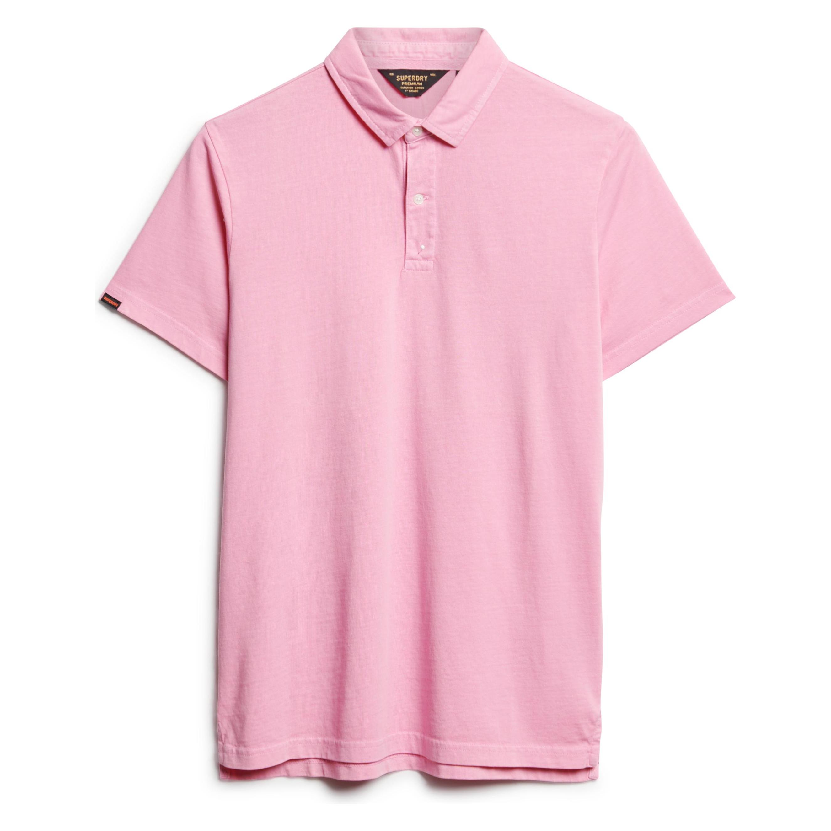 Superdry, Herren, Shirts, Polohemd Aus Jersey, Rosa, (Xxl)