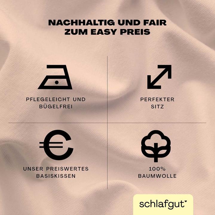 Immagine prodotto schlafgut Easy Jersey (Copricuscino, 70 x 90 cm)