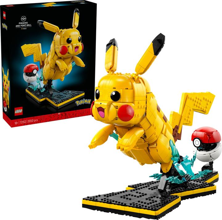 Immagine prodotto LEGO Pikachu e Pokéball