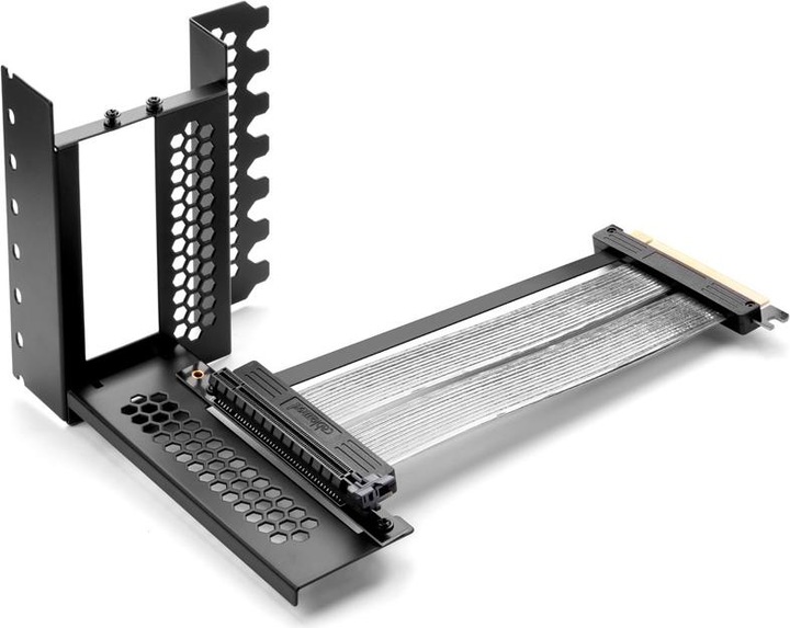 CableMod Vertical PCI-e Bracket PCI-e 4.0 Edition, 2x DisplayPort - noir