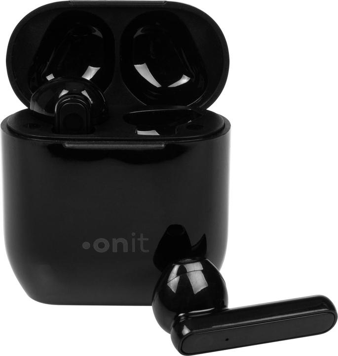 Onit True Wireless In-Ear-Kopfhörer Entry Schwarz (Keine Geräuschunterdrückung, 3 h, Kabellos)