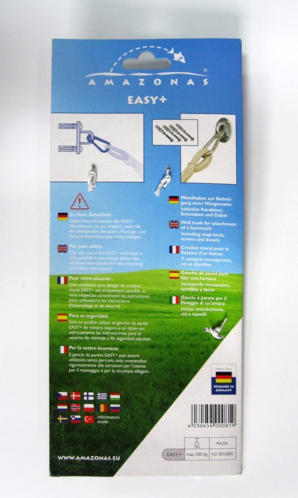 Actual product image Amazonas Easy + hook