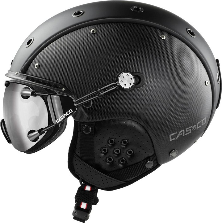 Produktbild Casco SP-3 Airwolf Skihelm - Schwarz Structure (58 - 62 cm, L)