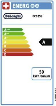 Energie-Label De'Longhi La Specialista Arte Evo