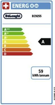 Etichetta energetica De'Longhi La Specialista Arte Evo