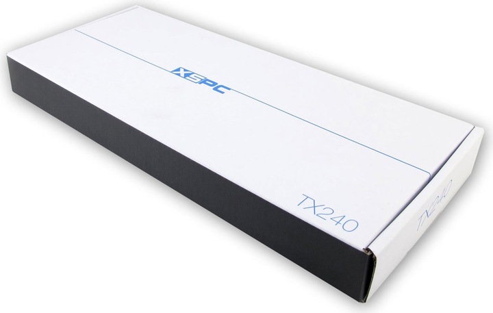 Actual product image XSPC TX240 Ultrathin Radiator (120 mm)