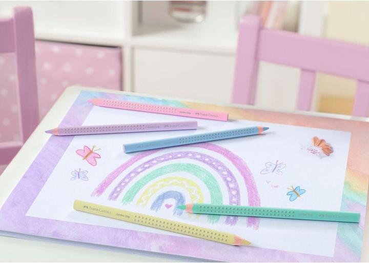 Productafbeelding Faber-Castell Kleurpotloden Jumbo Grip Pastel (Gesorteerd, 5 x)