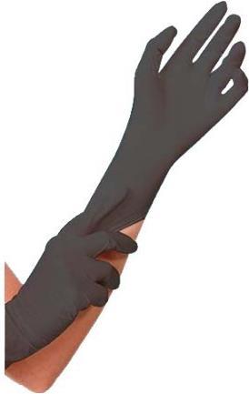 Produktbild Hygostar unisex Einmalhandschuhe SAFE LIGHT schwarz Grösse XL 100 St. (XL)