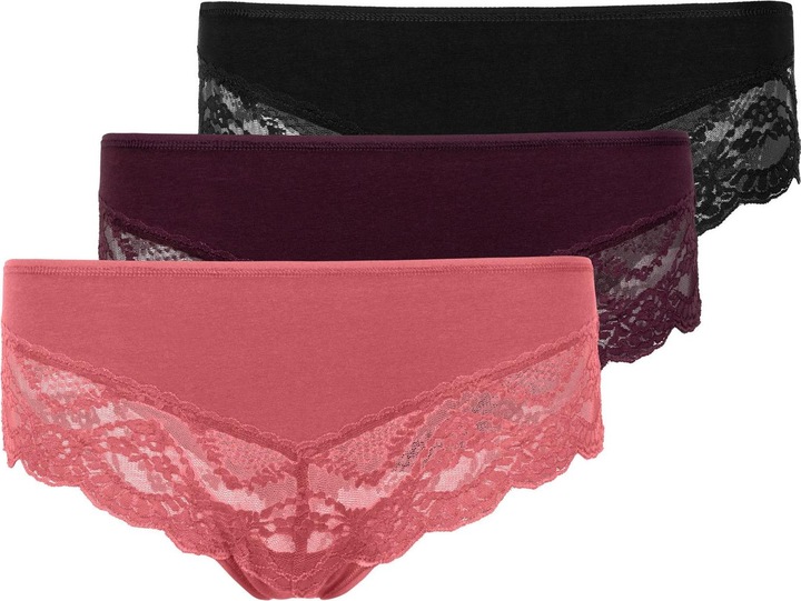 Immagine prodotto Snocks Hipster Panties mit Spitze (XL, confezione da 3)