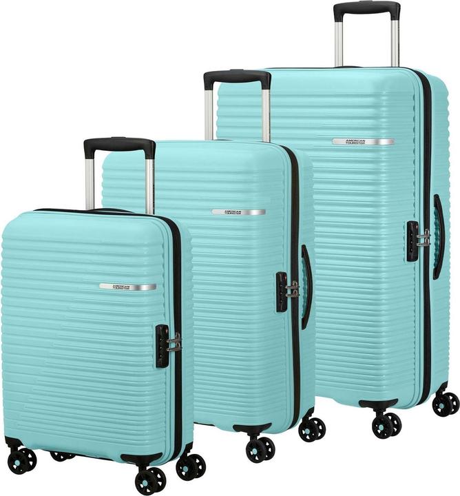 Image du produit American Tourister Liftoff 4 Rollen Kofferset 3-teilig mit Dehnfalte (208 l)