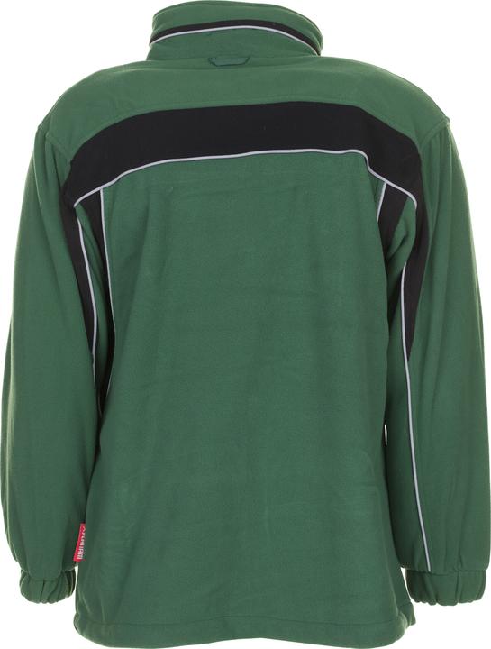 Actual product image Planam FACTOR fleece jacket green/black, size S (S)