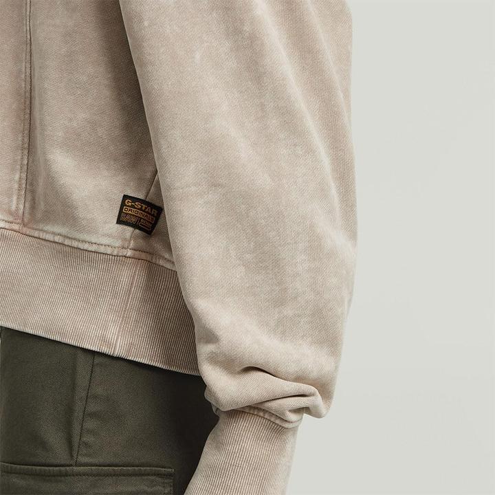 Actual product image G-Star Washed A Line Script Hooded Sweatshirt (M)