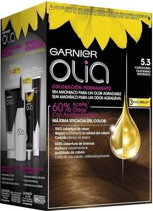 Produktbild Garnier OLIA Coloración Permanente #5,3 Capuccino 4 pz (5,3 Capuccino)