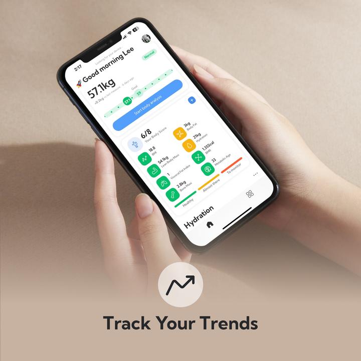 Produktbild Noerden VITA Smarte Personenwaage mit Bluetooth schwarz