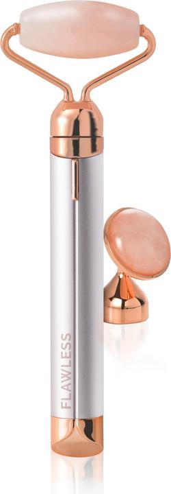 Immagine prodotto Flawless Rullo facciale di contorno con quarzo rosa bianco