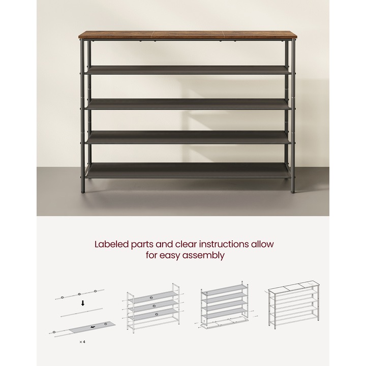 Actual product image Vasagle Denver (120 x 88.5 x 29 cm)