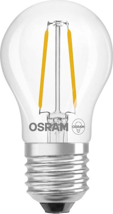 Produktbild Osram LED Leuchtmittel Retrofit CLASSIC P 25 CL 18. W/2700 K E27 (E27, 1.80 W, 250 lm, 1 x, D)