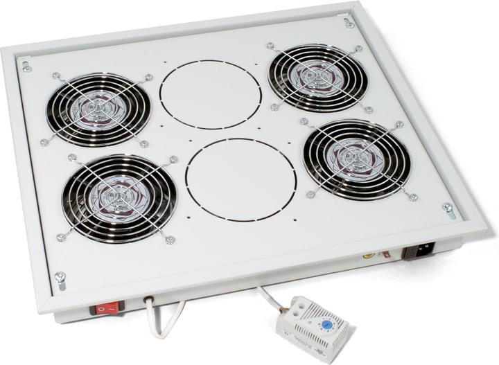 Produktbild Triton Fan Unit Rack-Lüfterfach (230 V) mit Thermostat (4 Lüfter)