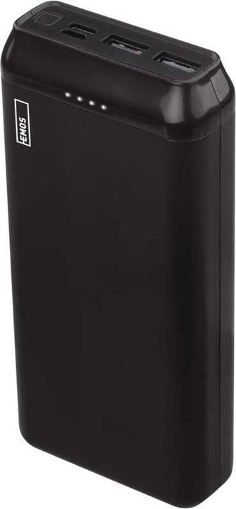 Emos ALPHA2 20 Portable Power bank, 20000 mAh, 10 W, black (20000 mAh, 10 W, 74 Wh)