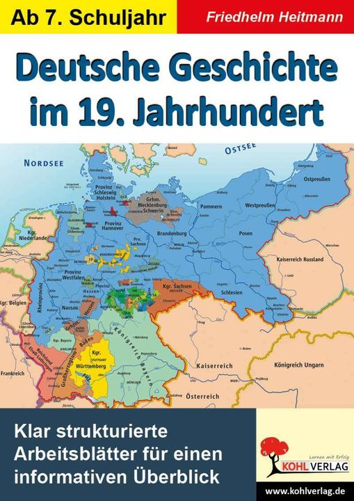 Produktbild Deutsche Geschichte im 19. Jahrhundert (Deutsch, Friedhelm Heitmann, 2012)