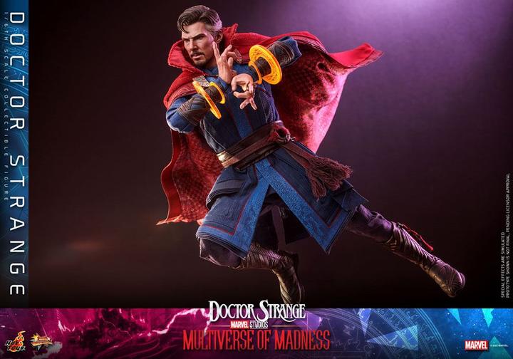 Actual product image Hot Toys Doctor Strange in the Multiverse of Madness figurine Movie Masterpiece 1/6 Doctor Strange 31 cm