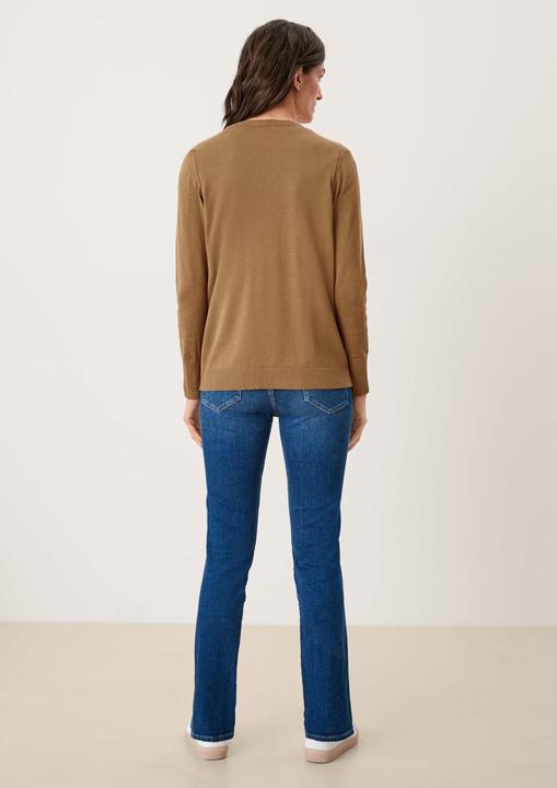 Produktbild s.Oliver Strickjacke Strickjacke aus Viskosemix (38)